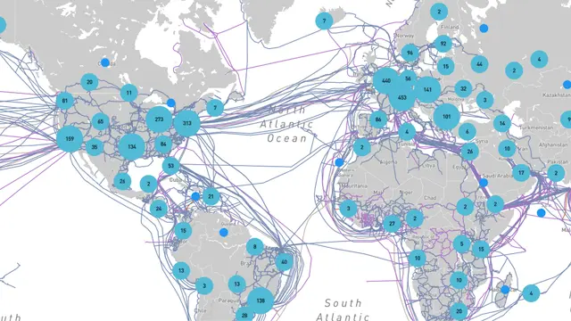 Submarine Cable Map